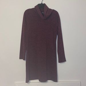 Boutique Neesha Athleisure Zipper Mock Neck Exercising Sweater Dress size Large